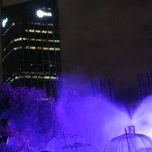 'Purple Rain' as part of White Night. Cool, but I didn't think worth queuing around the block for!