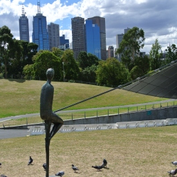 From the Sidney Myer Music Bowl.